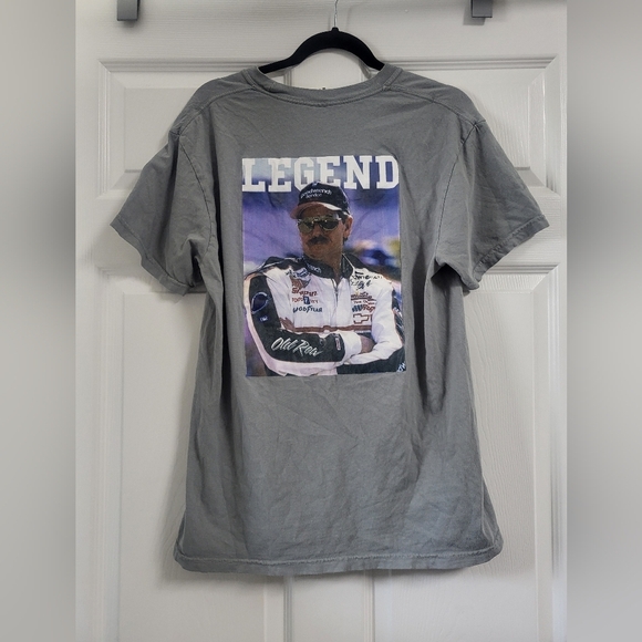 Comfort Colors Other - Dale Earnhardt Legend Graphic Gray T-Shirt Size M